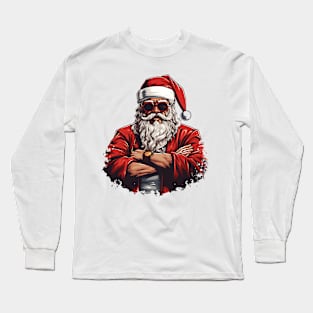 Gangsta santa Long Sleeve T-Shirt